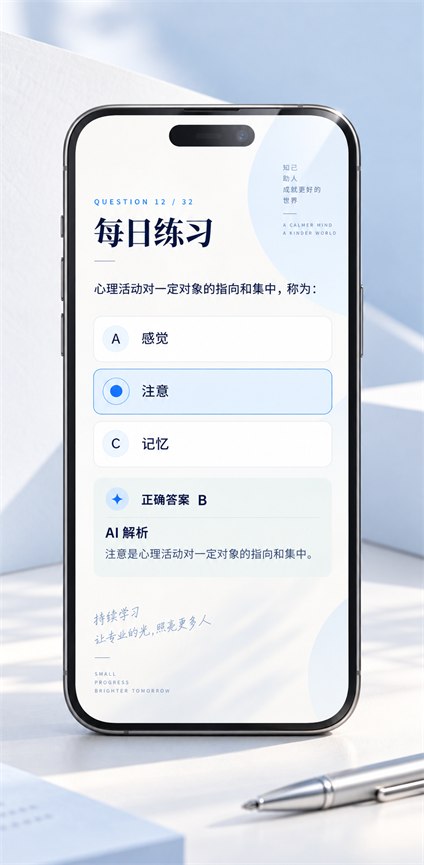 突破者训练模式 · 小程序答题界面